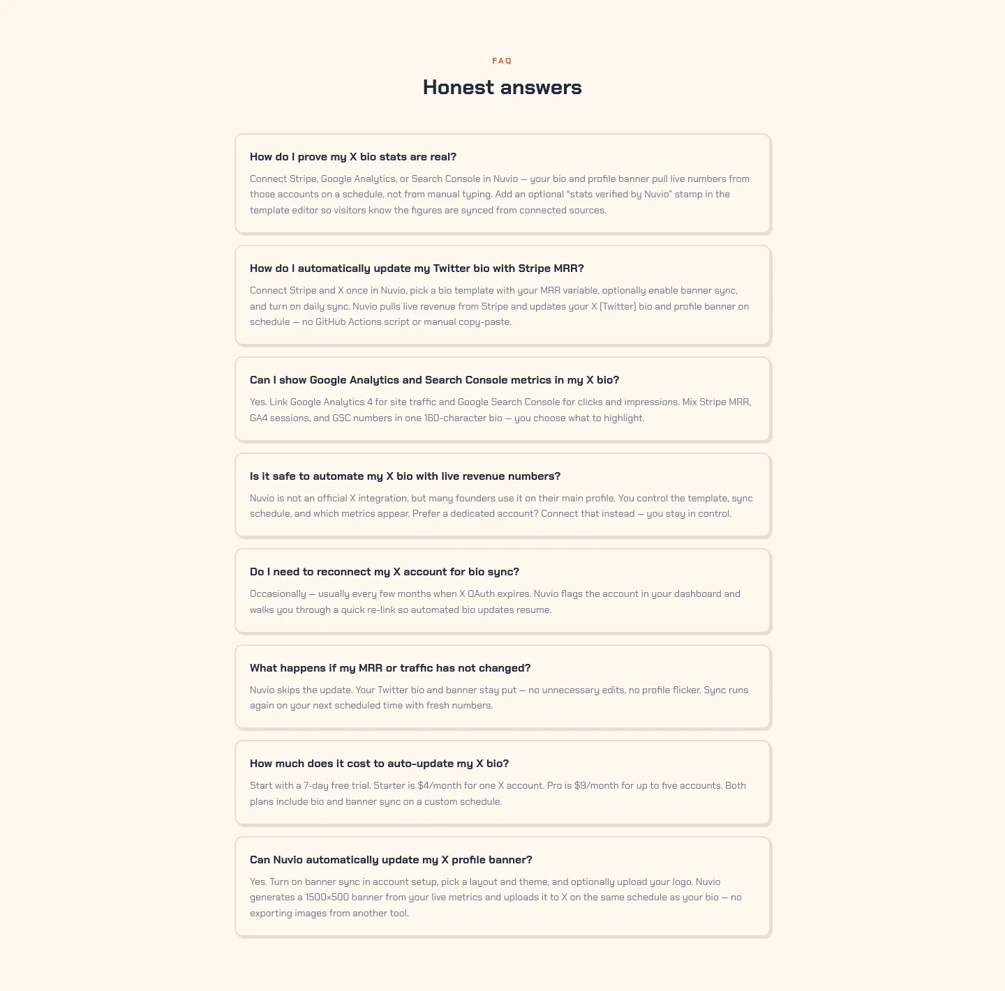 nuvio.so — FAQ