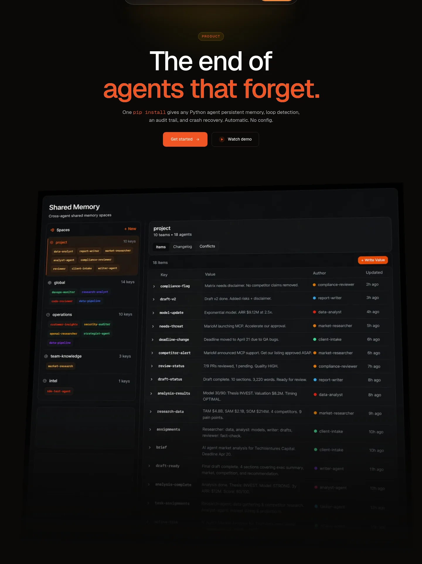 octopodas.com Hero section