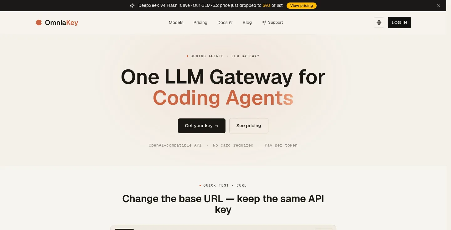 omniakey.com — The Pricing Page