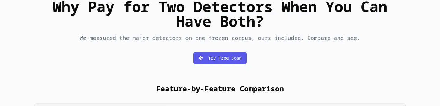 omnidetect.ai Hero section