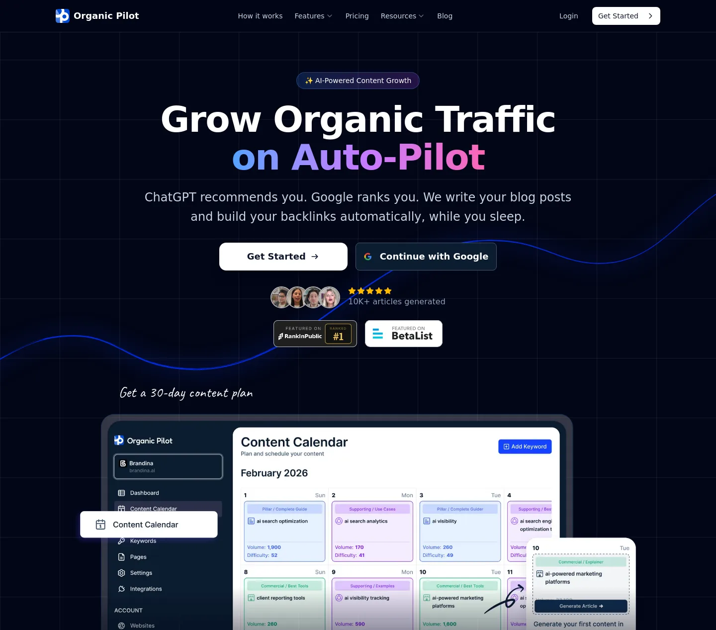 organicpilot.ai — The Trust Wall