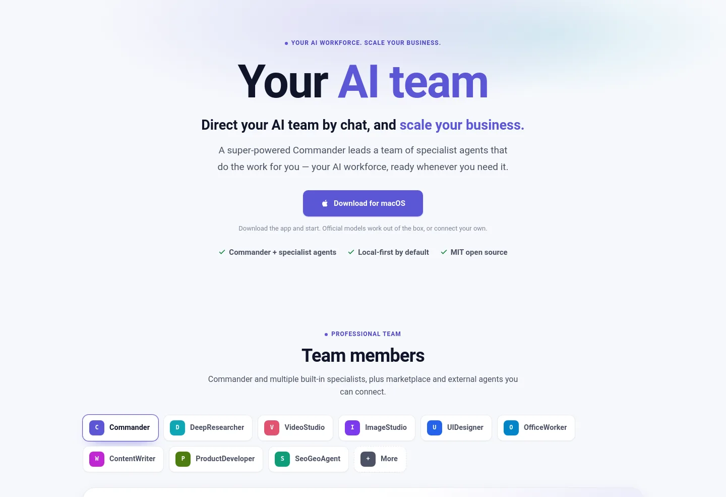 orkas.ai — Hero