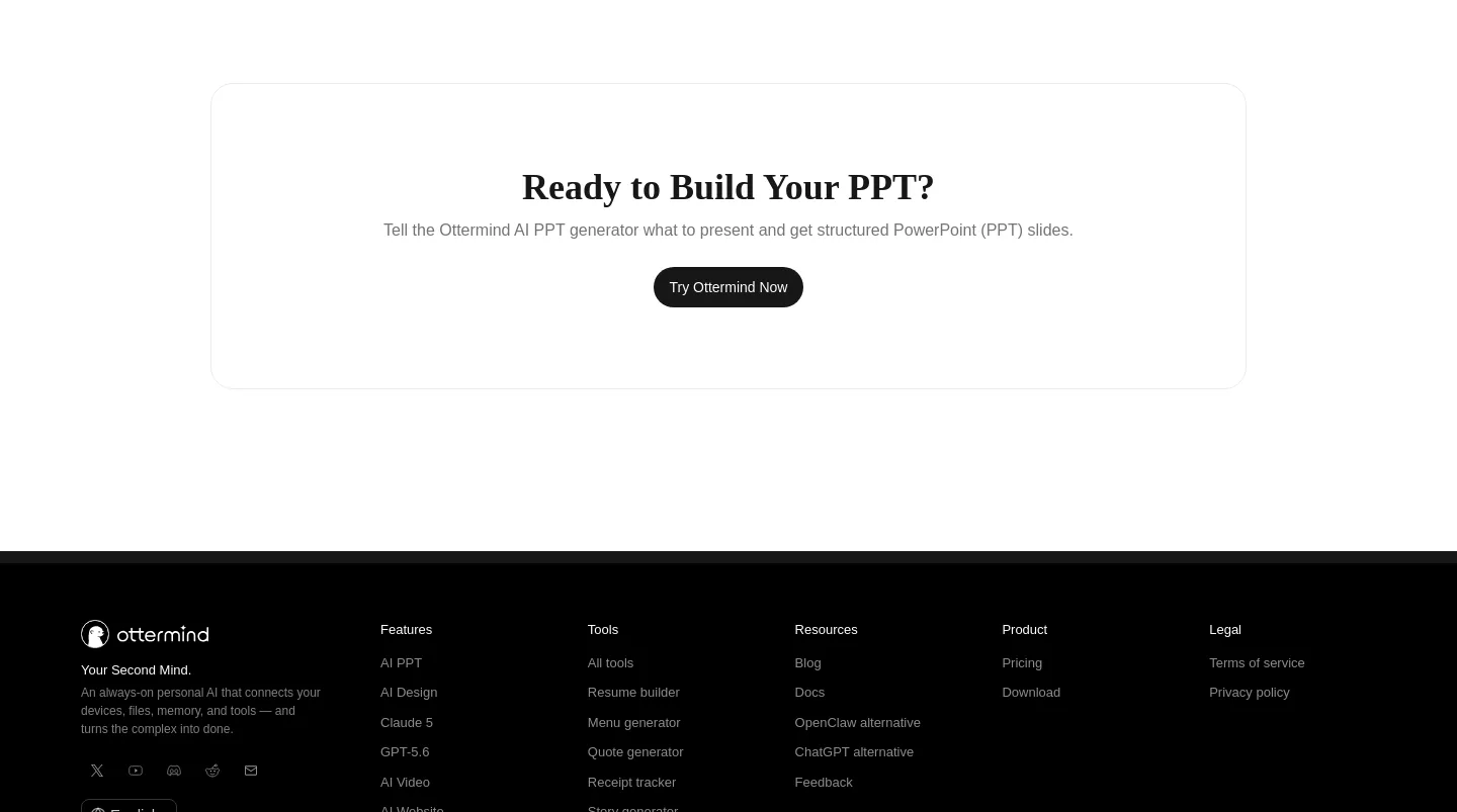 ottermind.ai CTA section