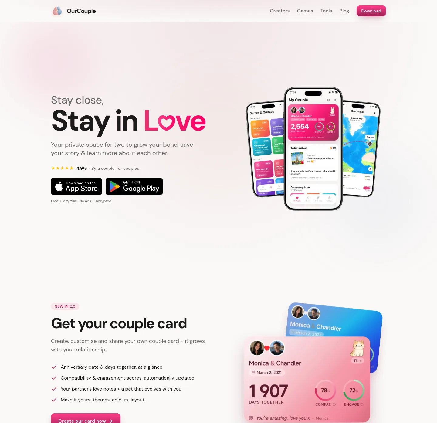 ourcouple.app — The Objection-Handler