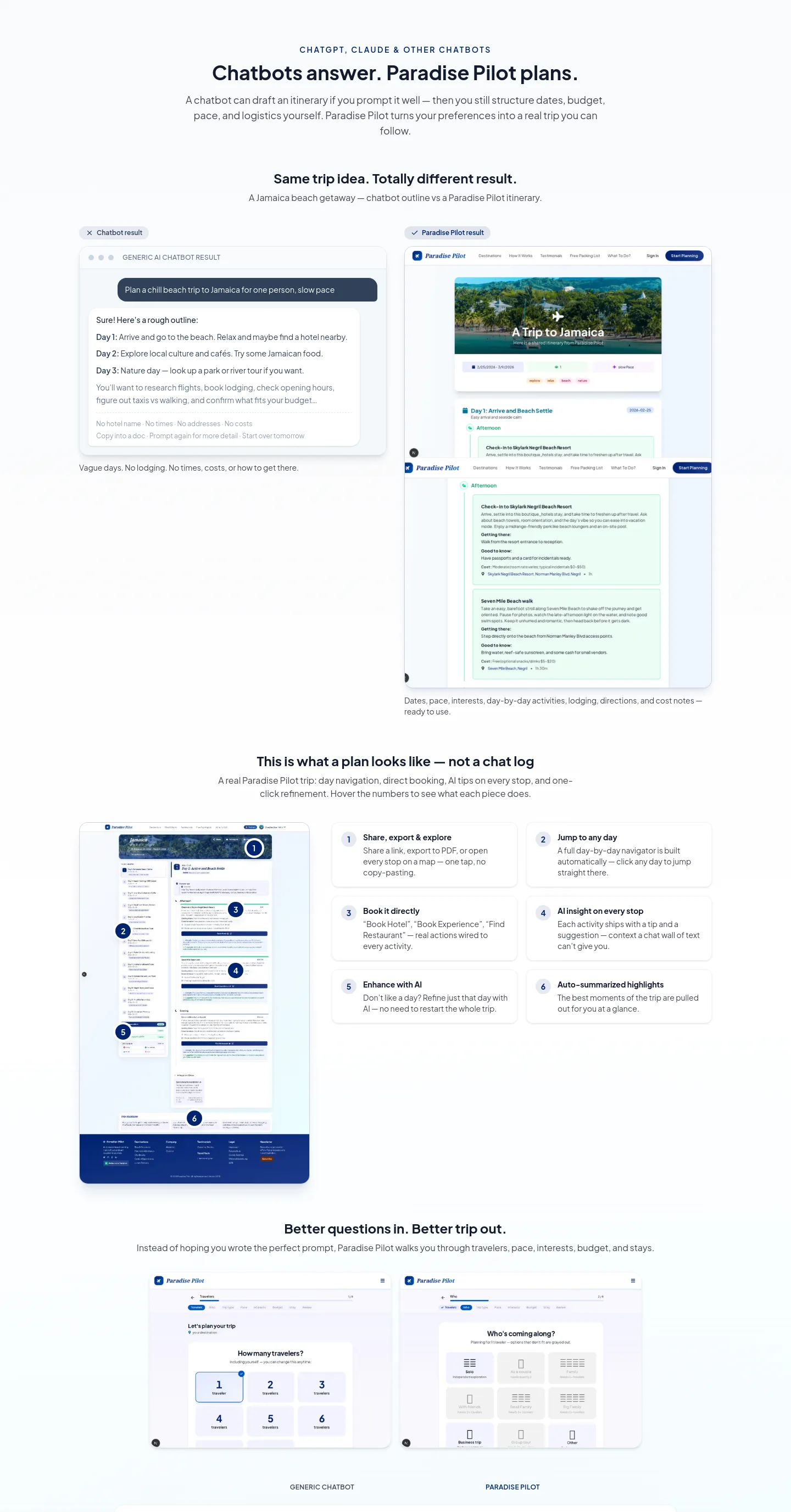 paradisepilot.ai — Features