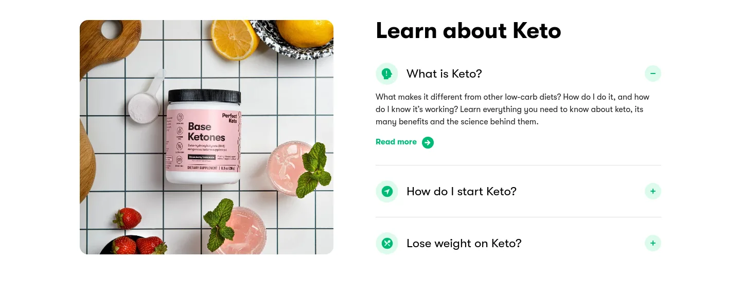 perfectketo.com — FAQ