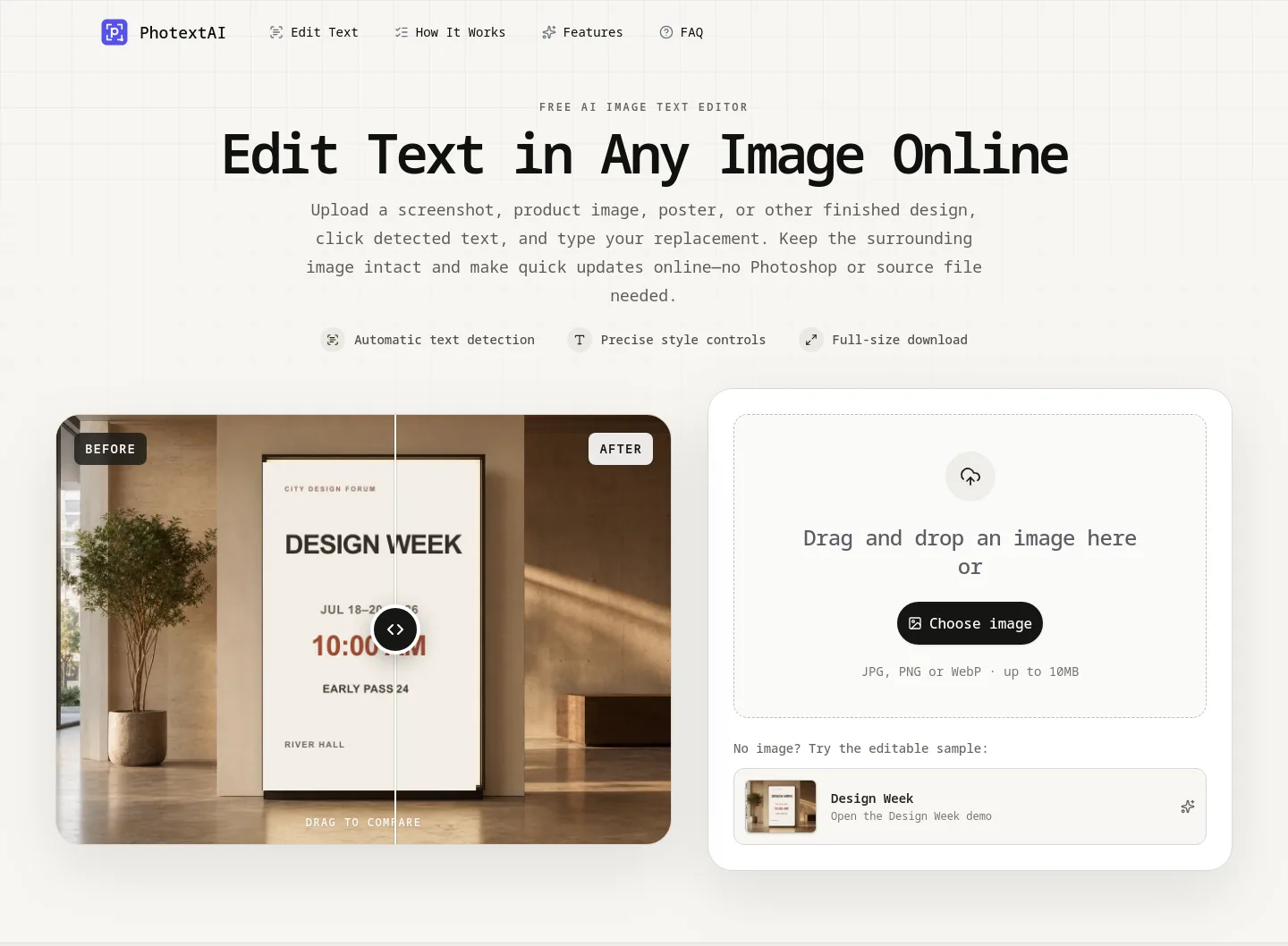 photextai.com — Hero