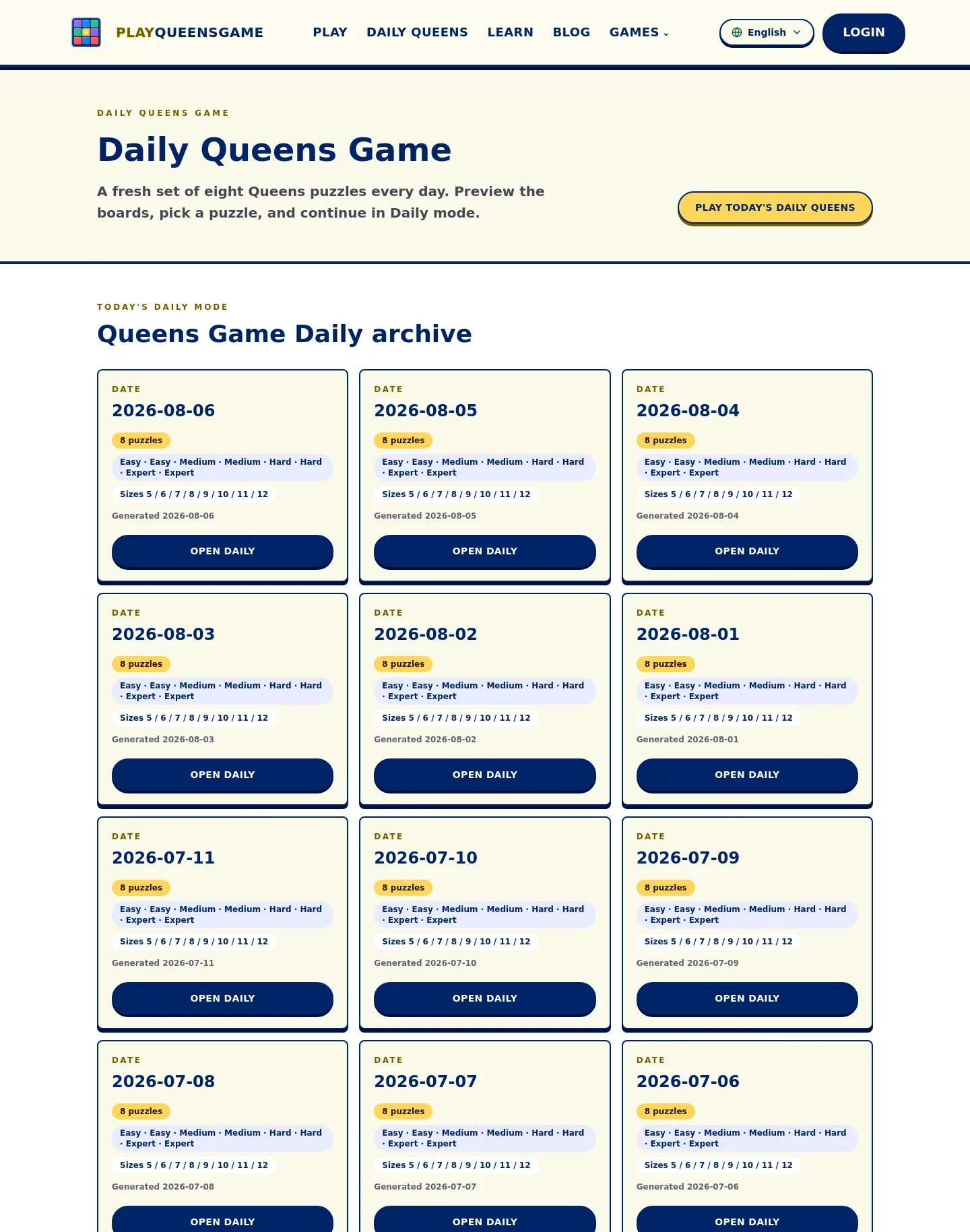 playqueensgame.org