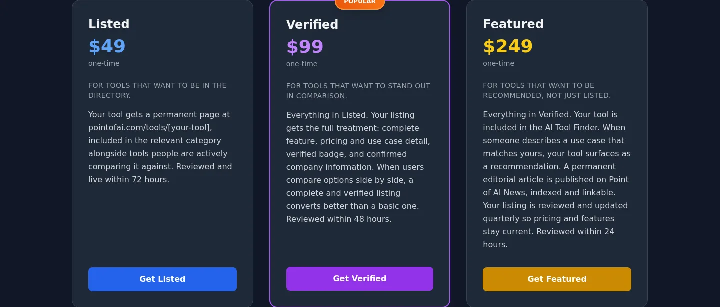 pointofai.com — Pricing
