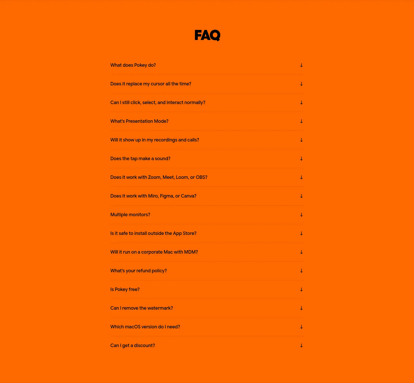 pokeyapp.com — FAQ