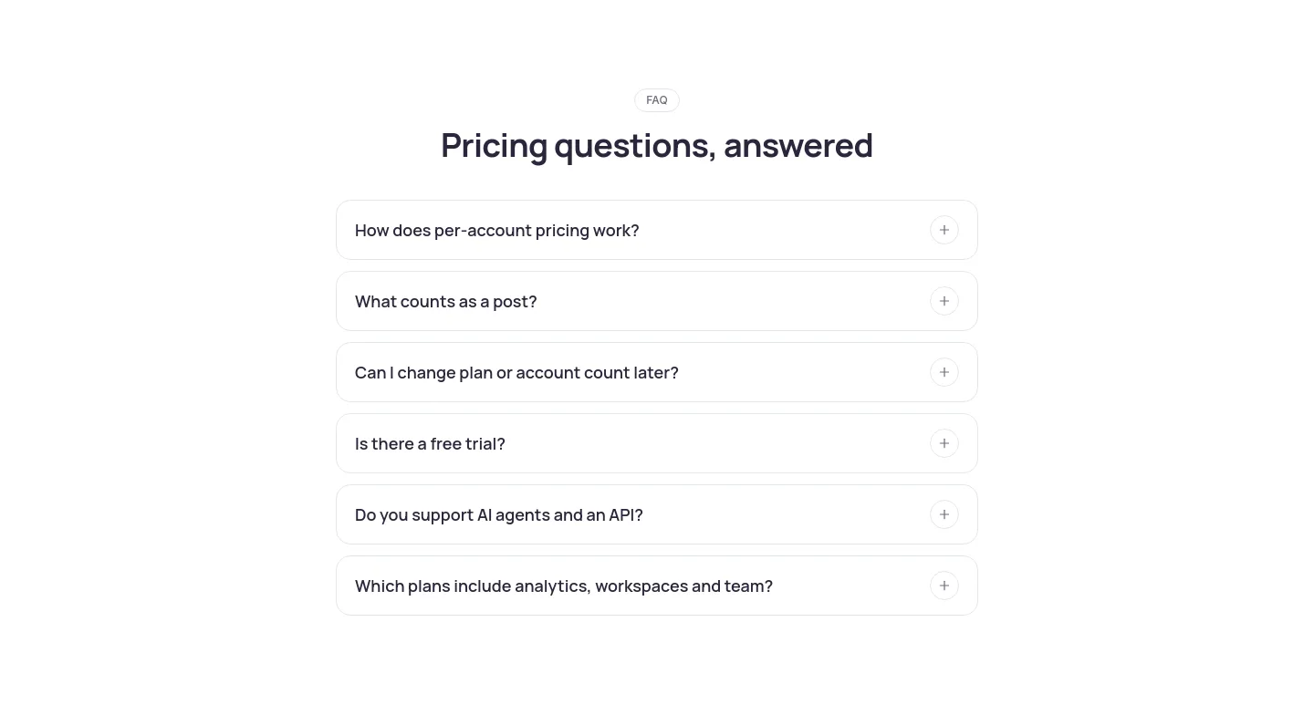 posteahora.com FAQ section