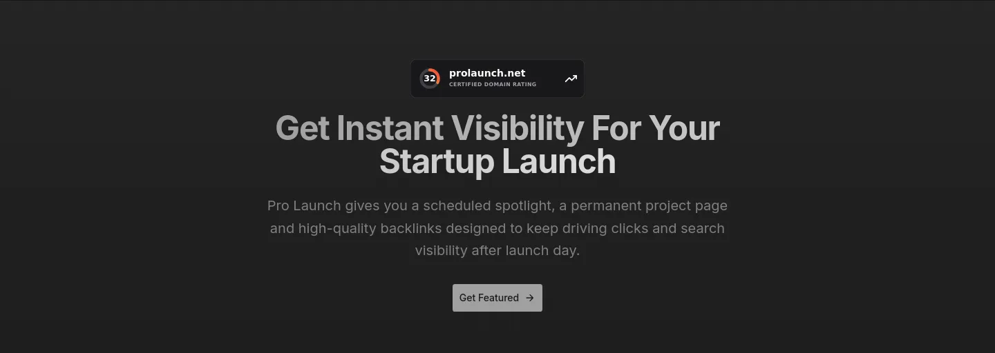 prolaunch.net — Hero