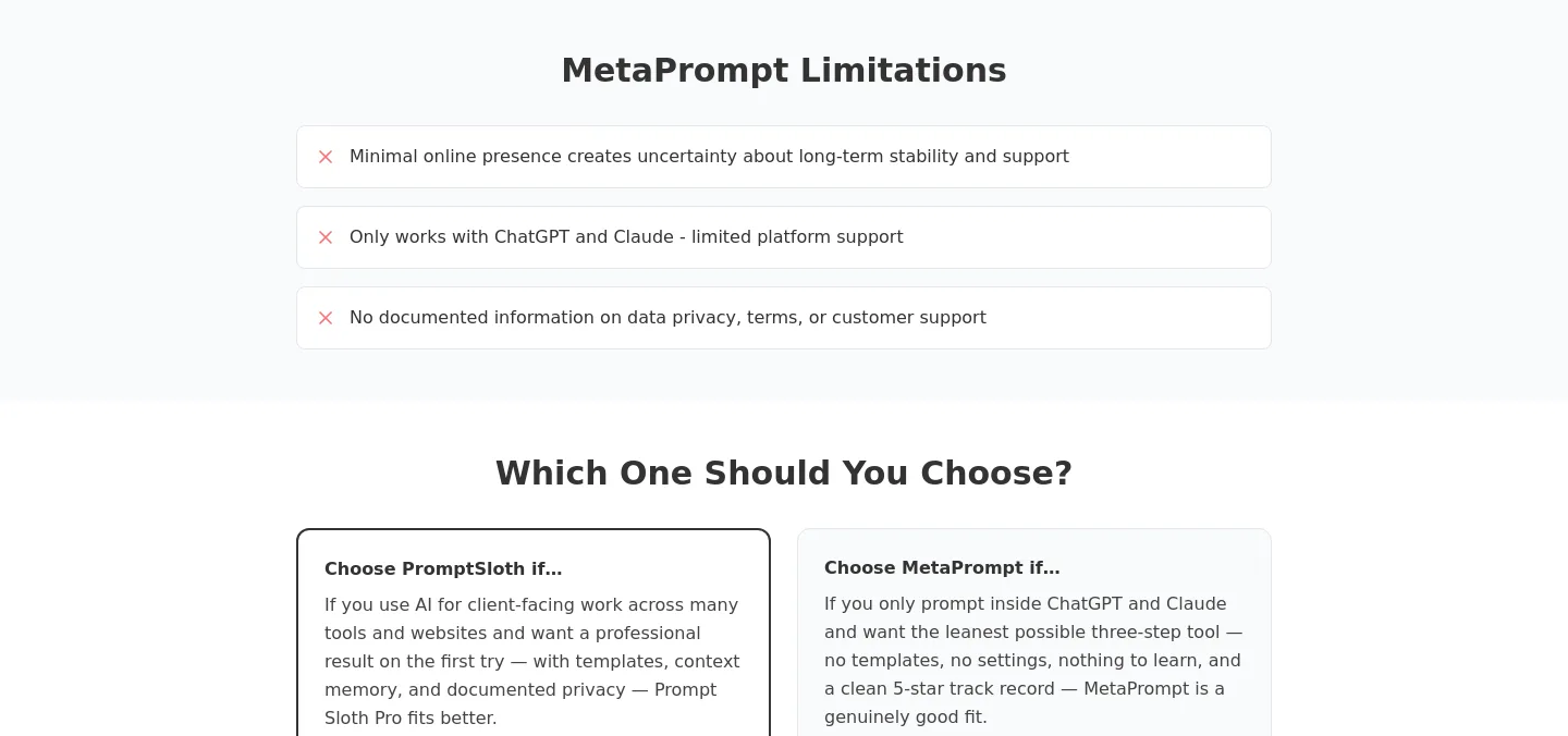 promptsloth.com Logo Wall section