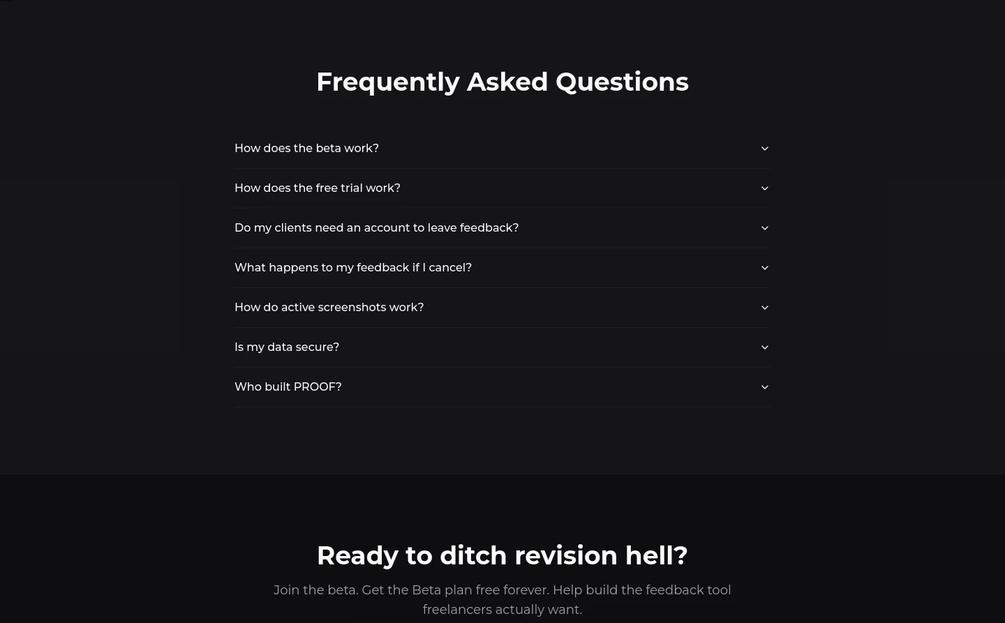 proofapp.io — FAQ