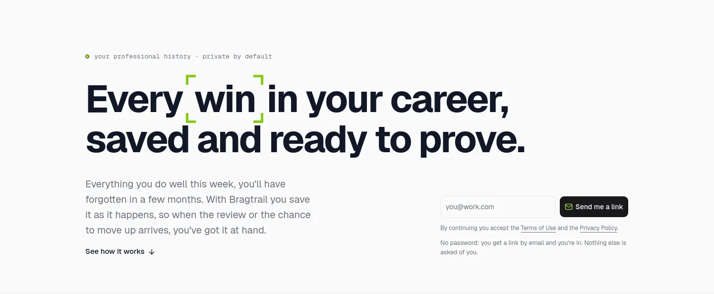proofly.es — a real Hero section