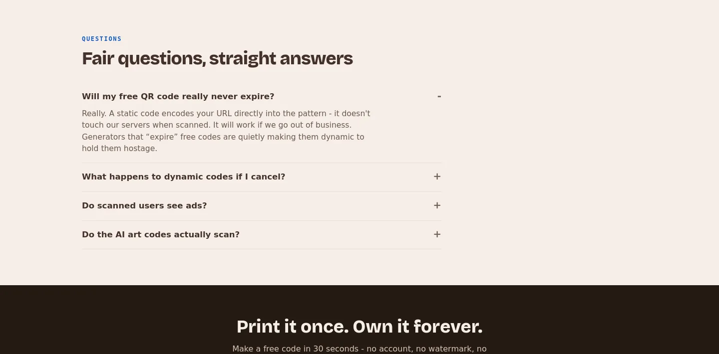 qrmkr.io — FAQ
