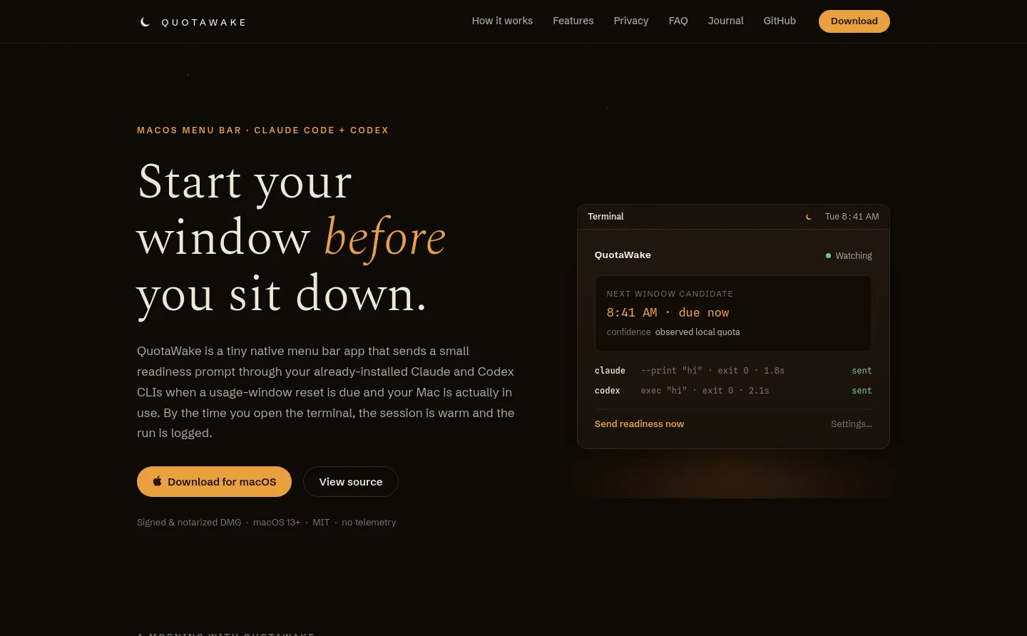 quotawake.com