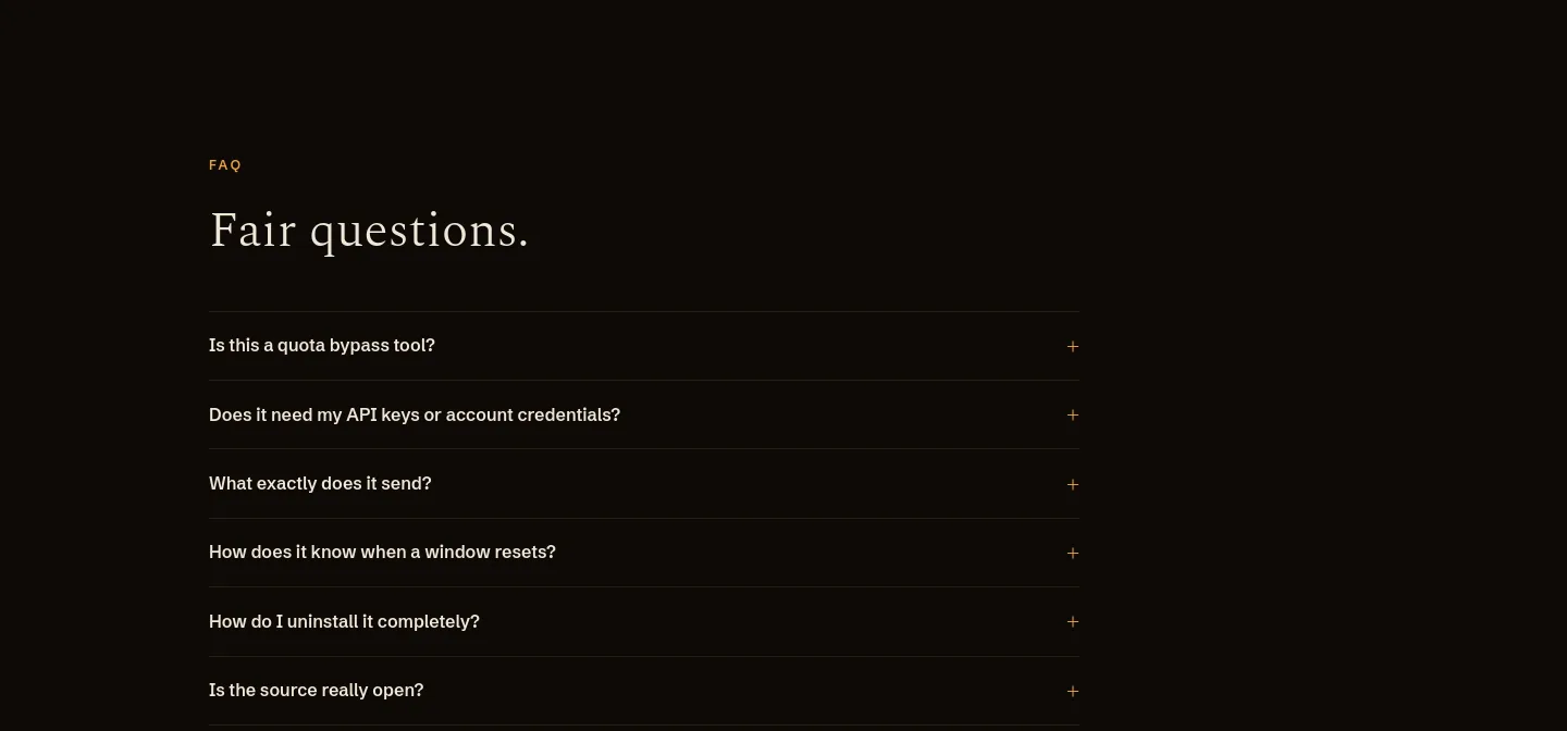 quotawake.com — FAQ