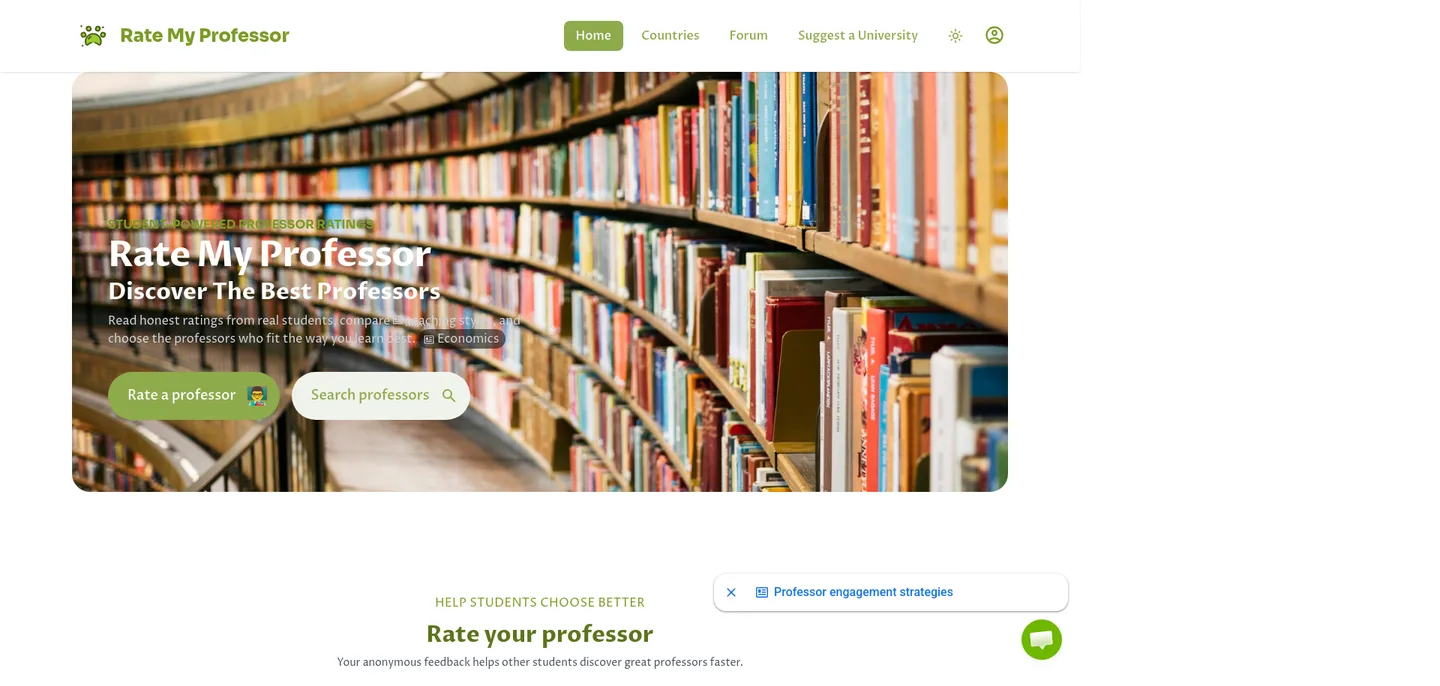 ratemyprofessors.org