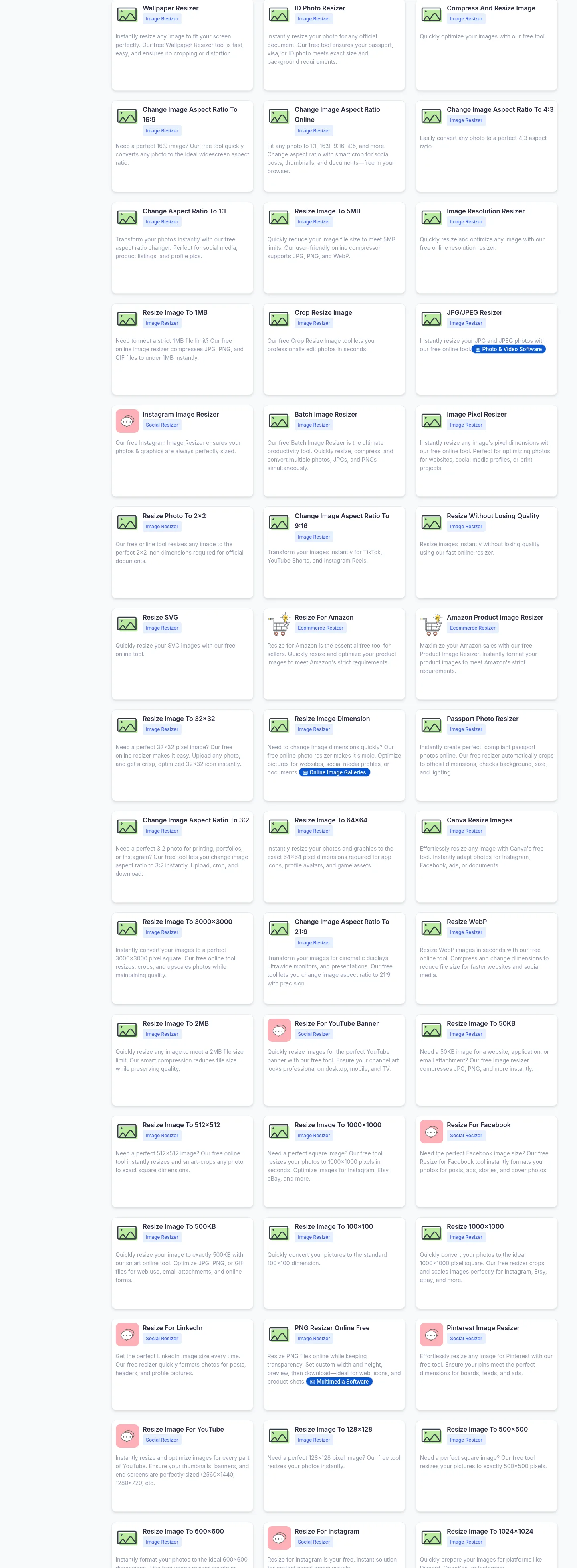 resizeon.com — Features