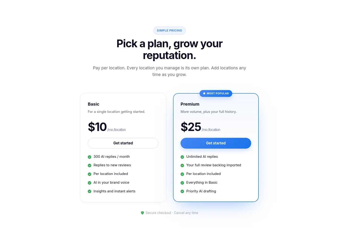 responsly.ai — Pricing