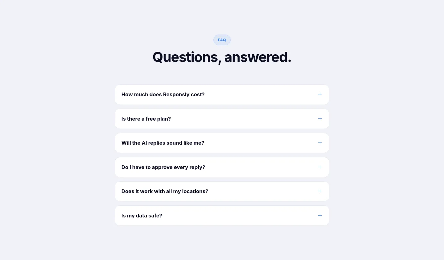 responsly.ai — FAQ
