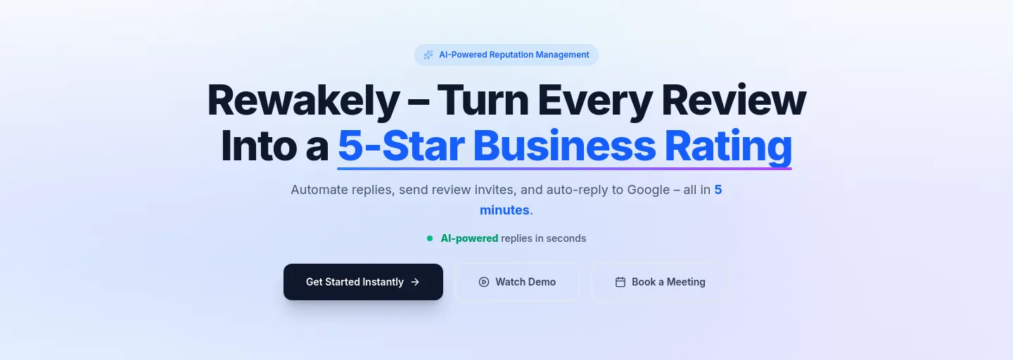 rewakely.com — Hero