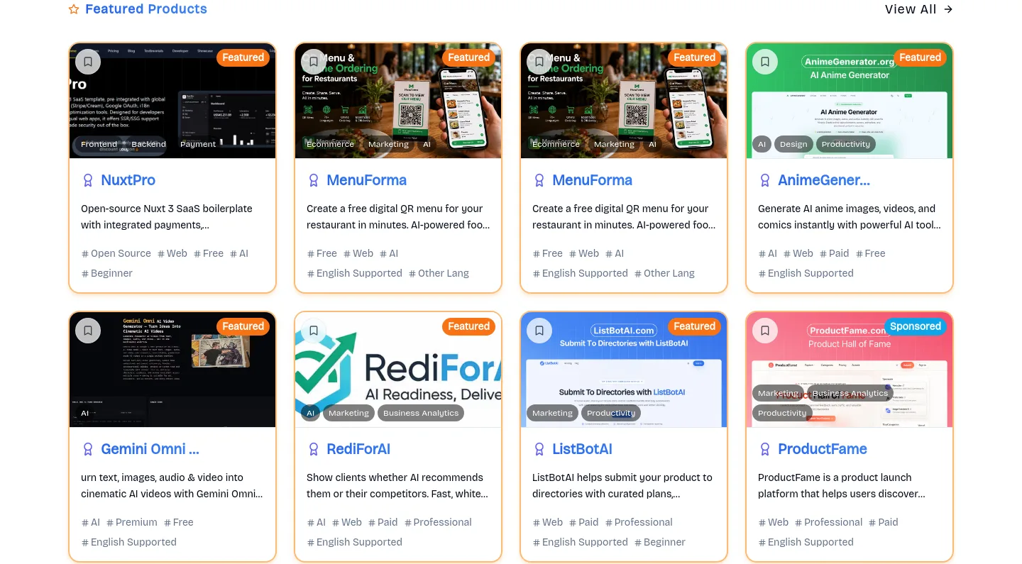 saasfame.com — Hero