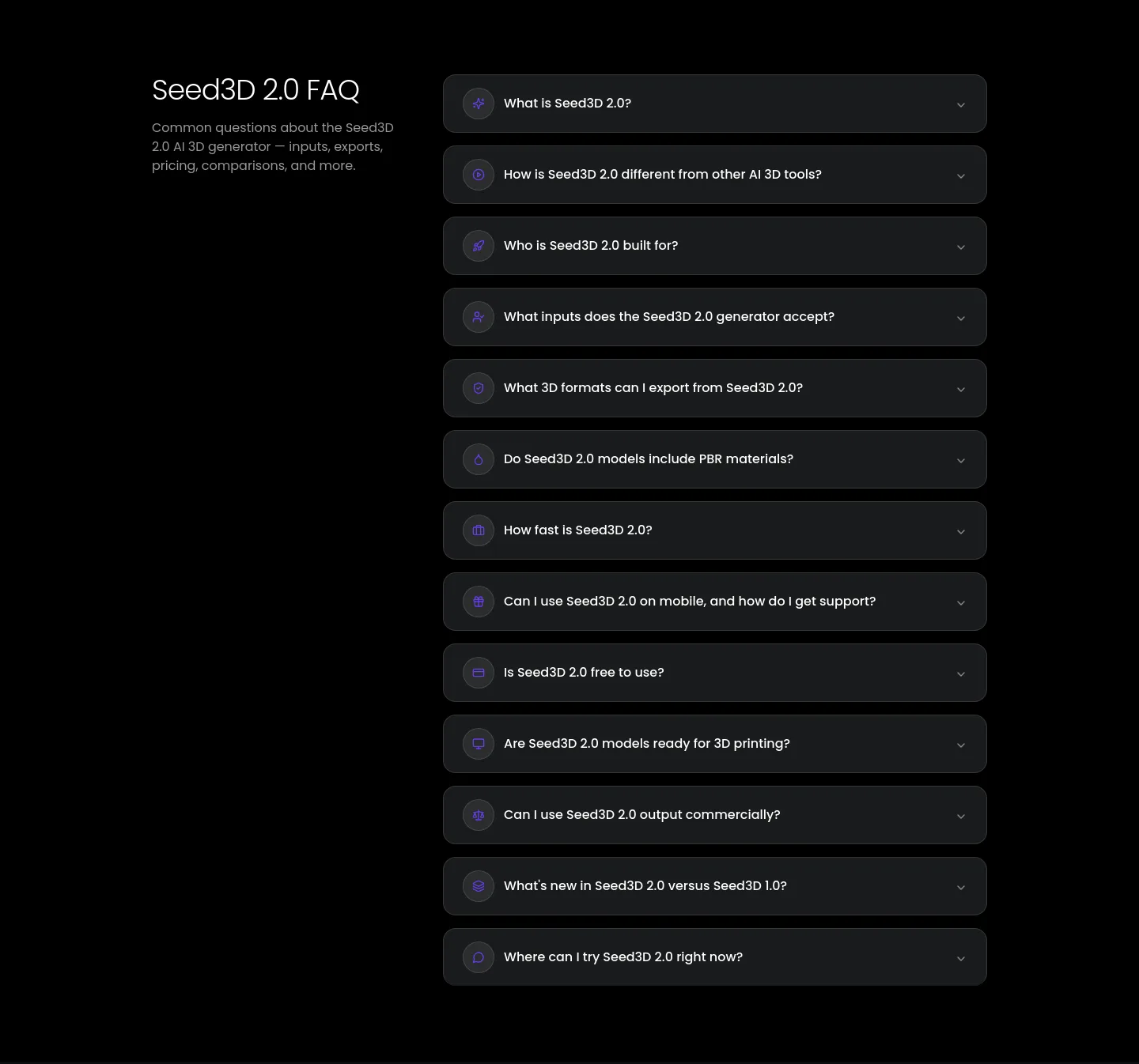 seed3d20.app — FAQ