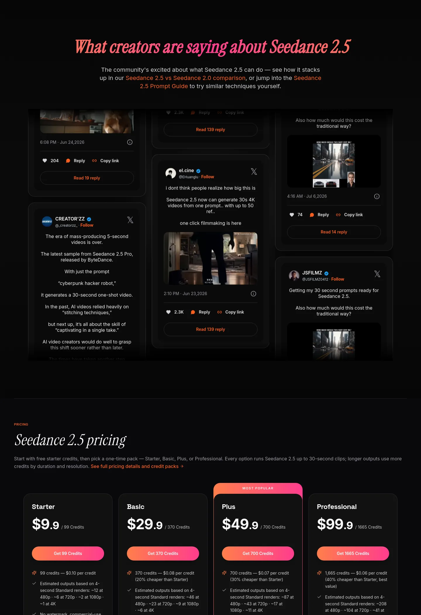 seedance25.tools — Features