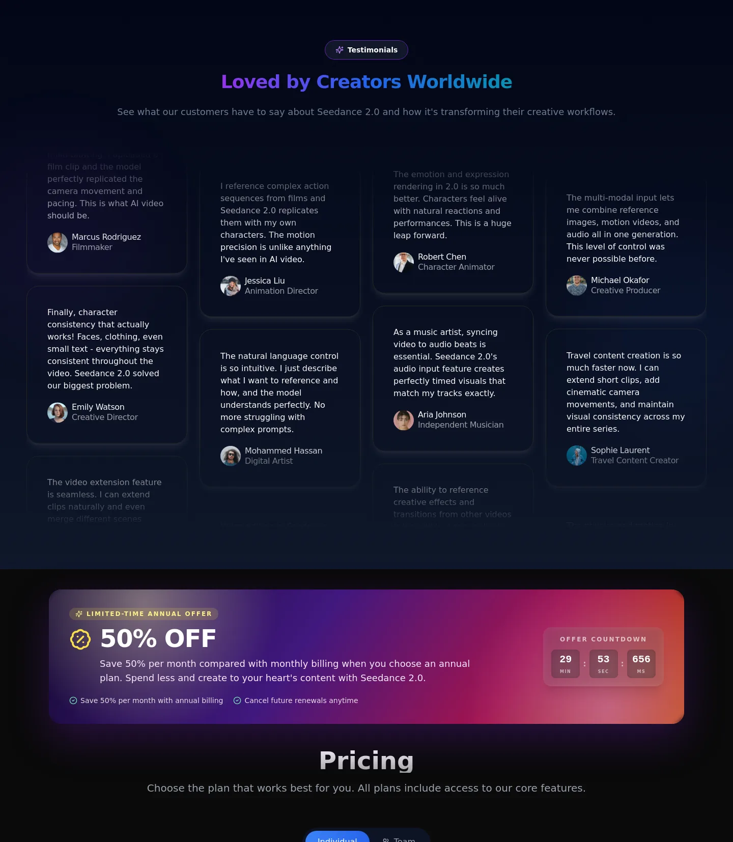seevio.ai — Logo Wall