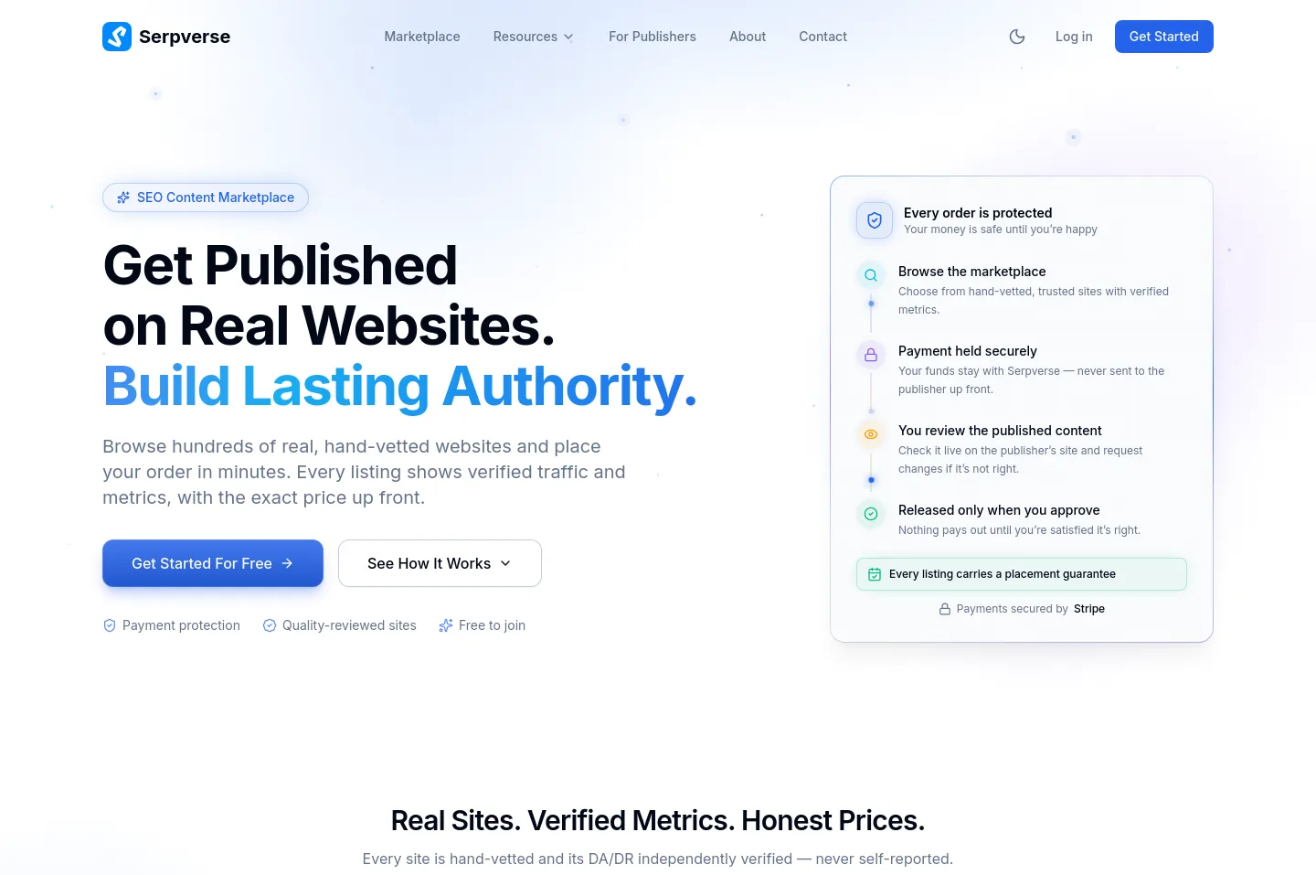 serpverse.io — Hero