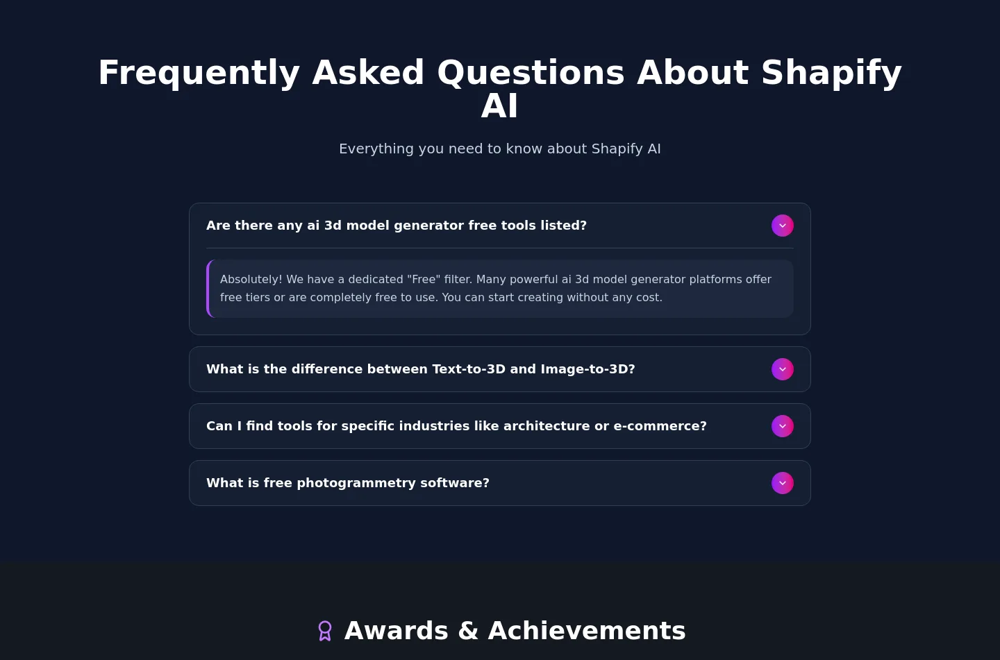 shapify.ai — FAQ