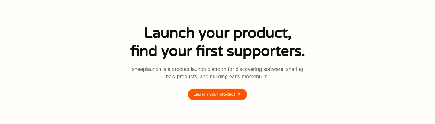 sheeplaunch.com — Hero