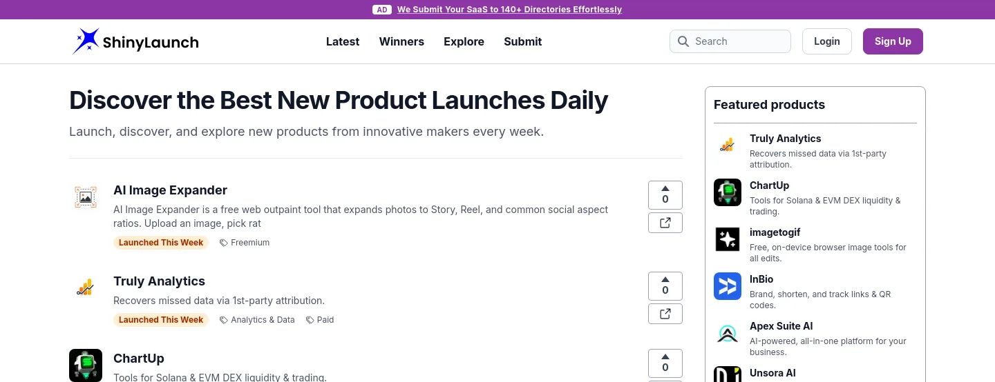 shinylaunch.com