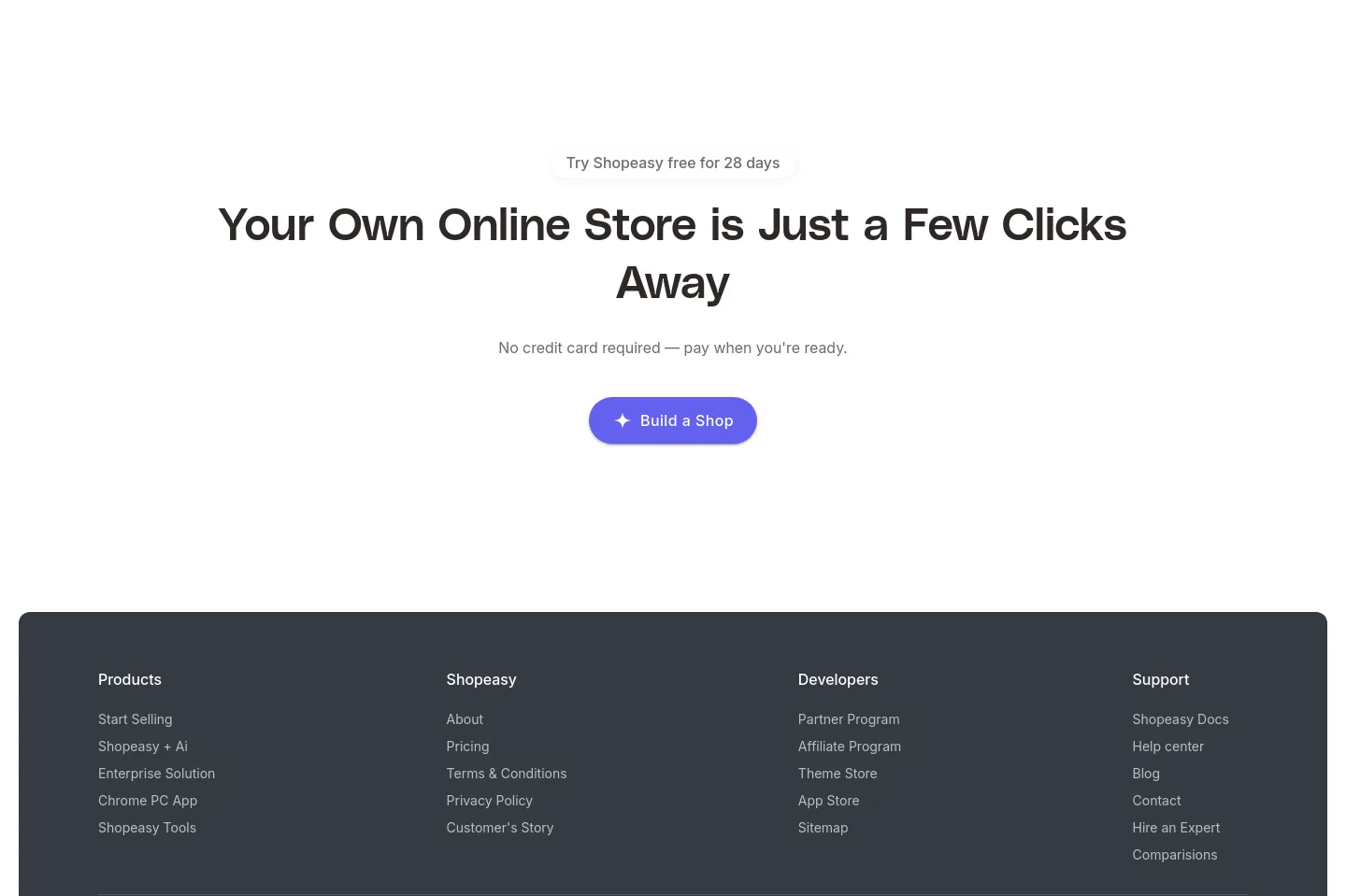 shopeasy.ai — CTA