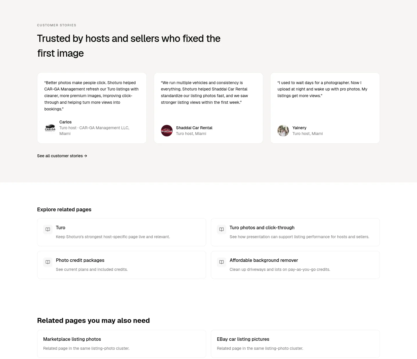 shoturo.com Logo Wall section