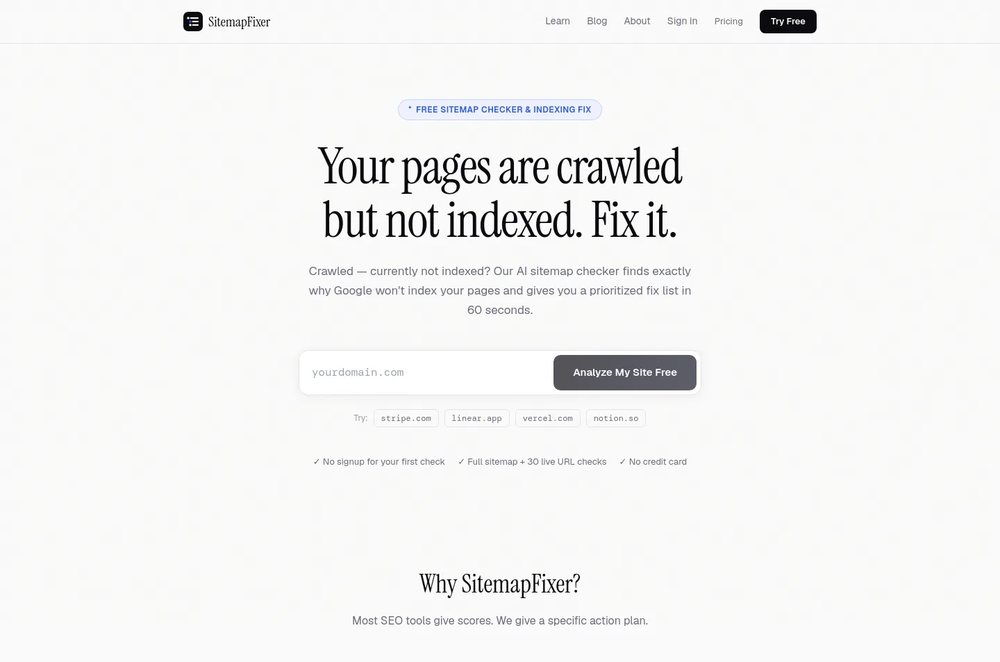 sitemapfixer.com