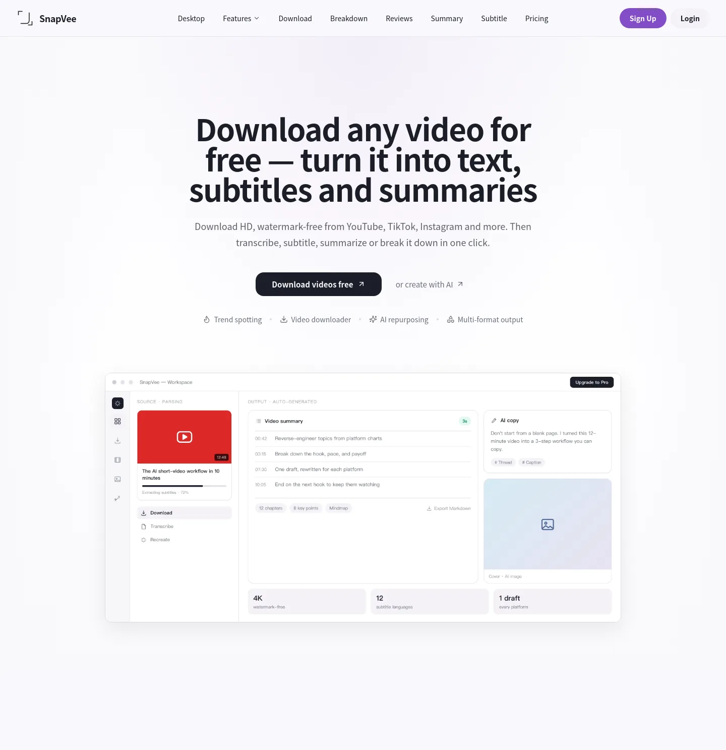snapvee.com — The Trust Wall