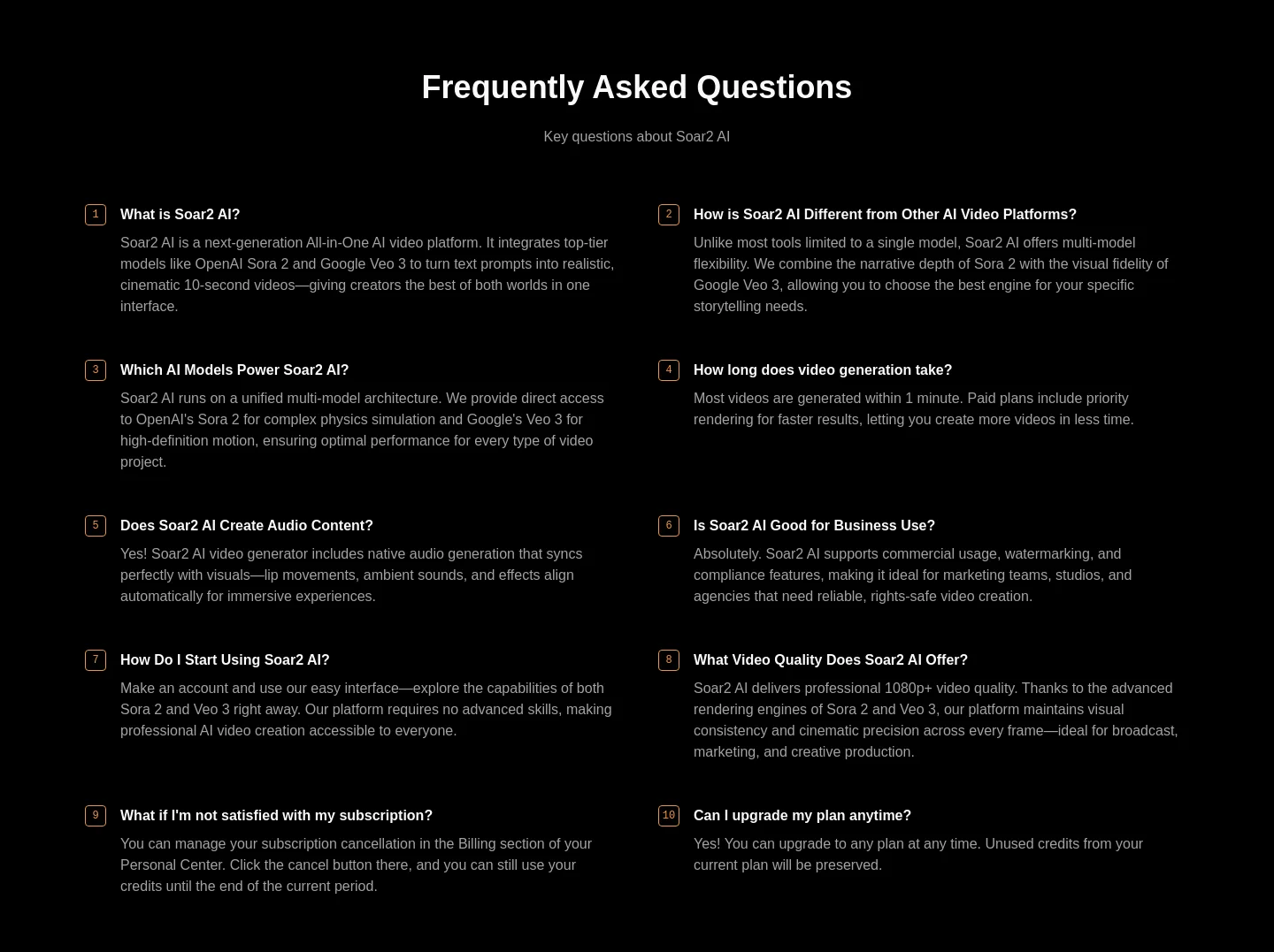 soar2ai.com — FAQ