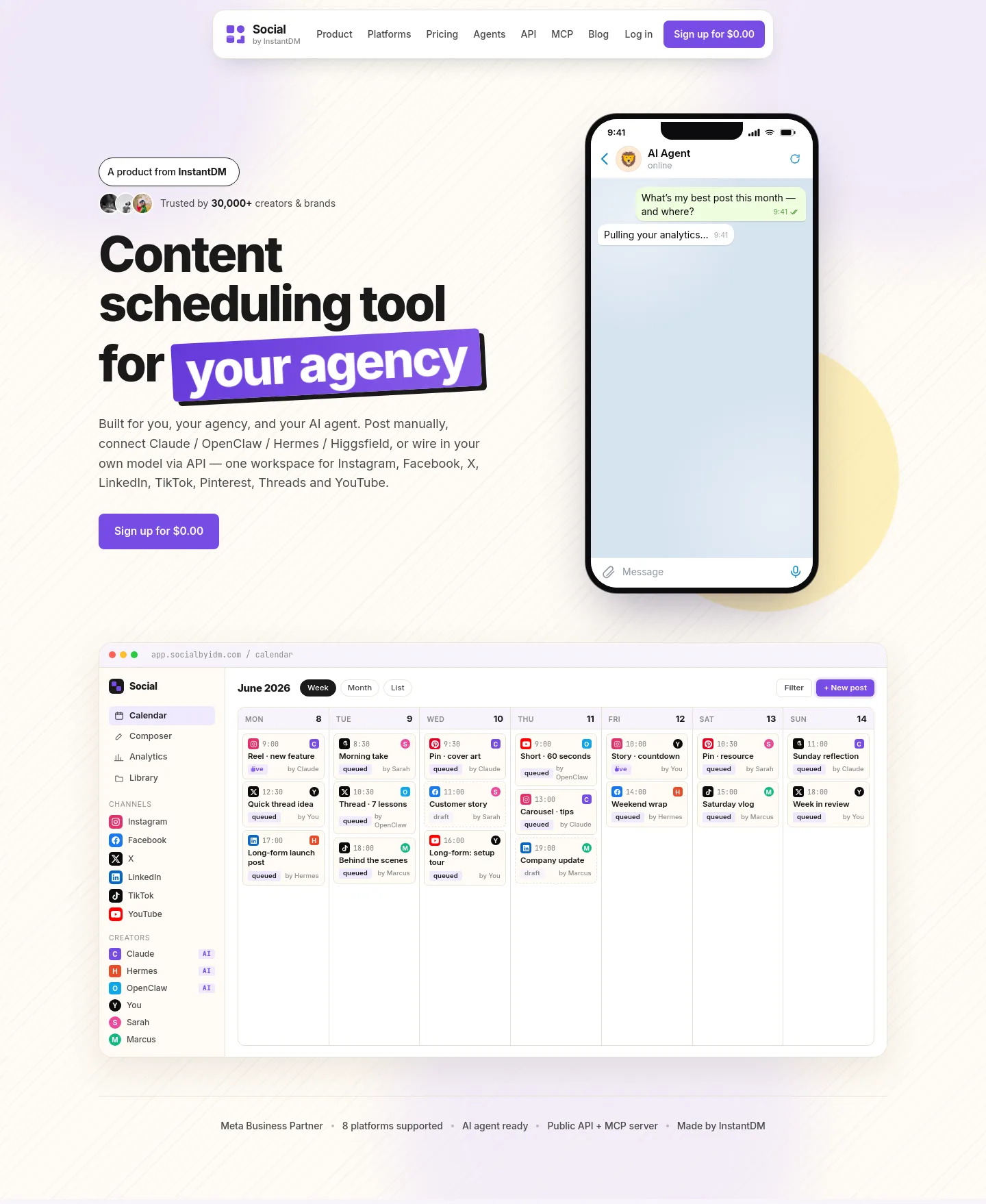 socialbyidm.com — Logo Wall