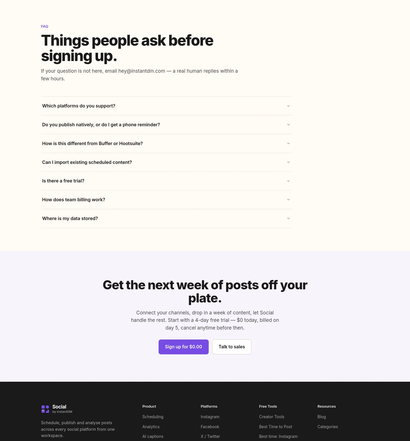 socialbyidm.com — FAQ