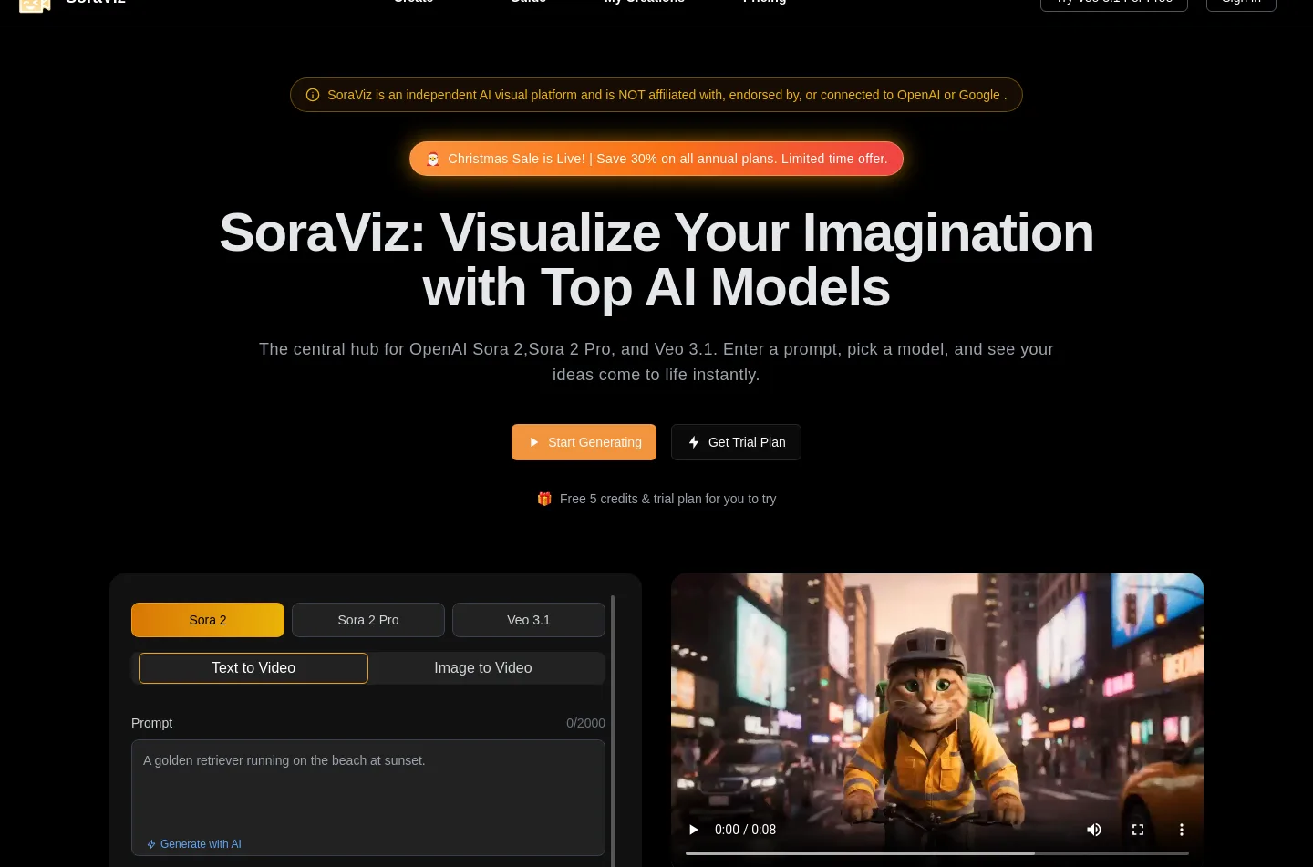 soraviz.com — Hero