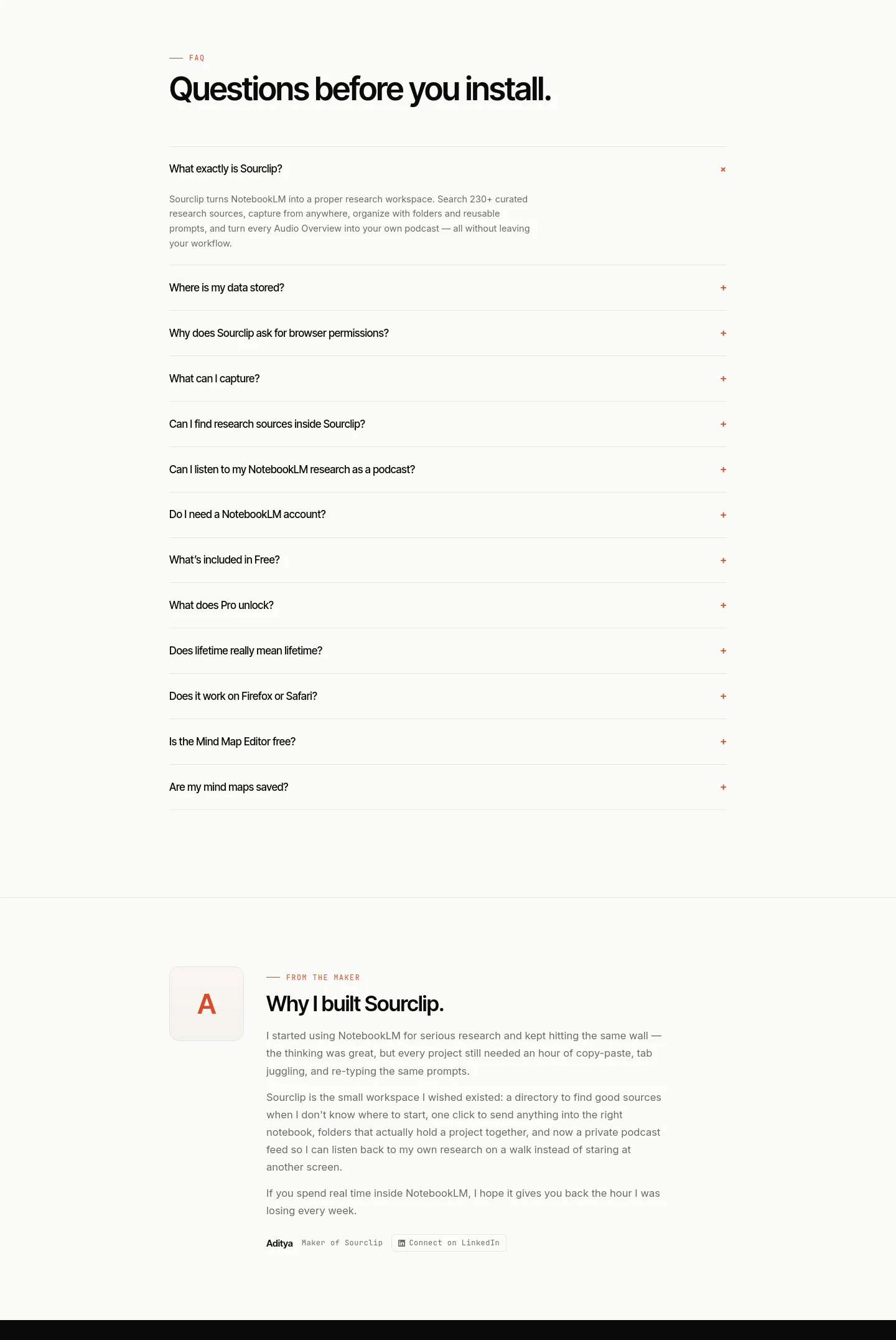 sourclip.com — FAQ