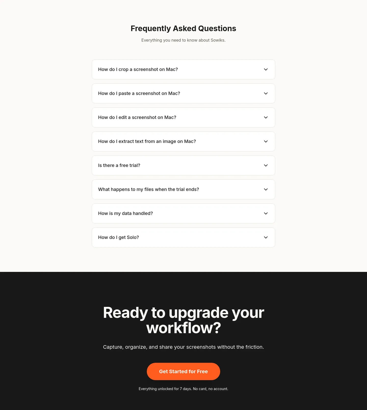 sowiks.com — FAQ