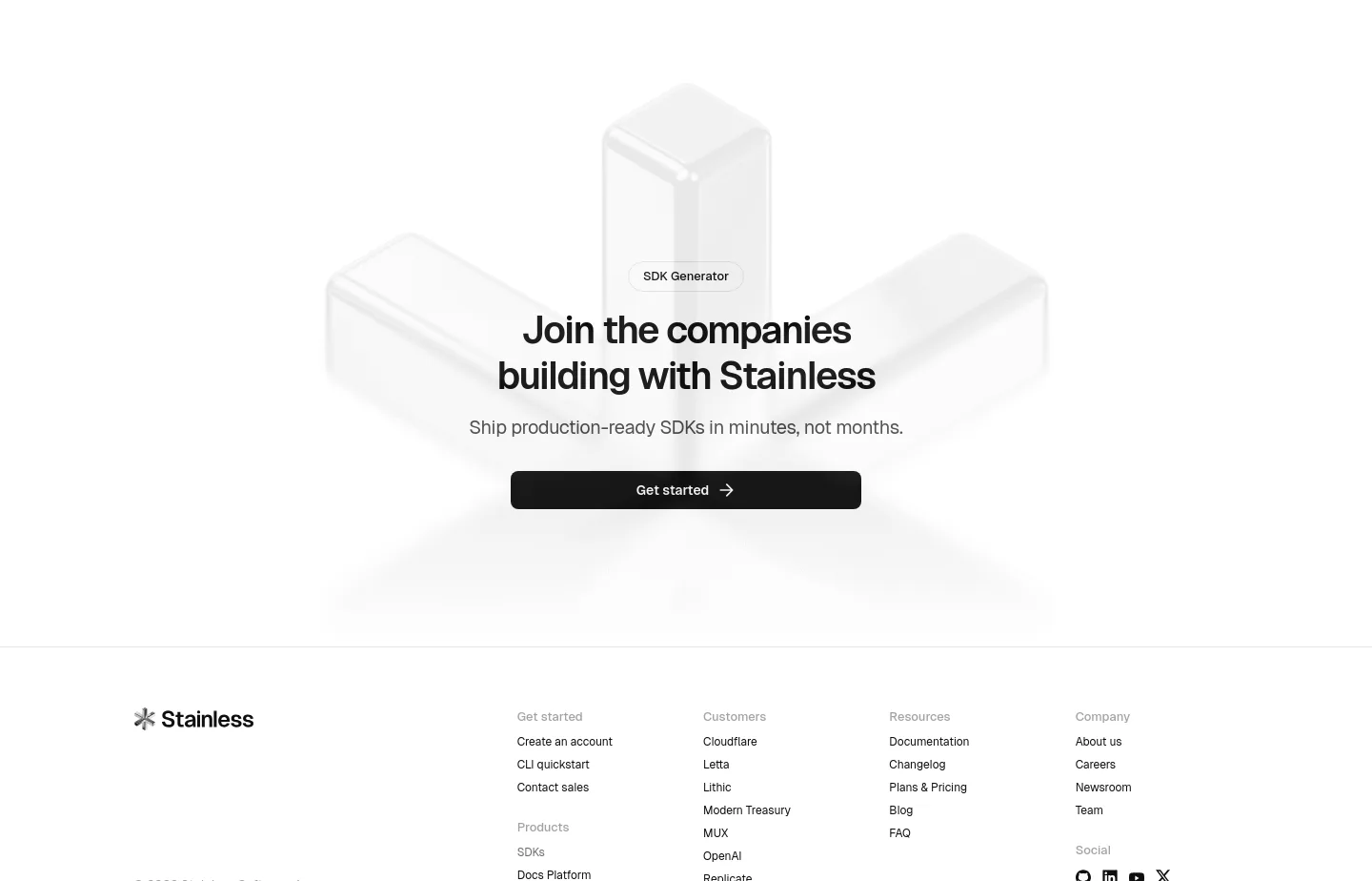 stainless.com — CTA