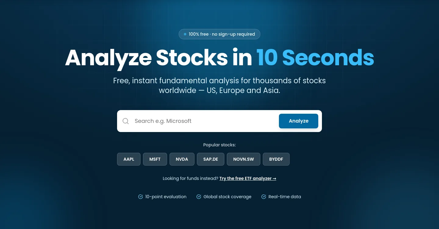 stoxlyonline.com — a real Hero section