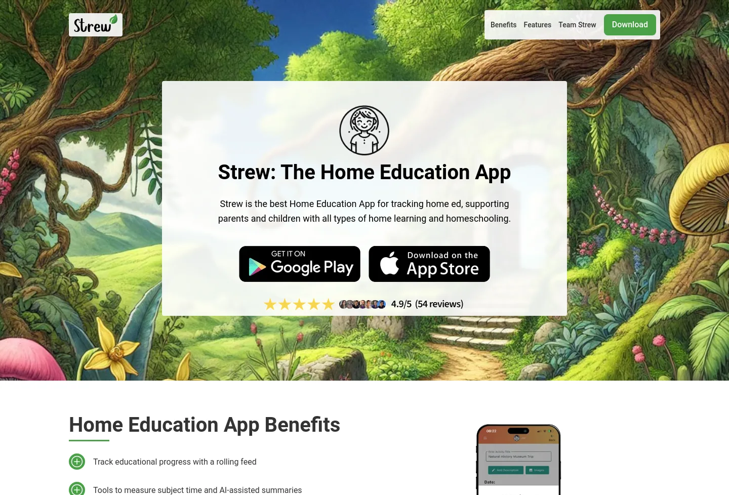 strew.app — Hero