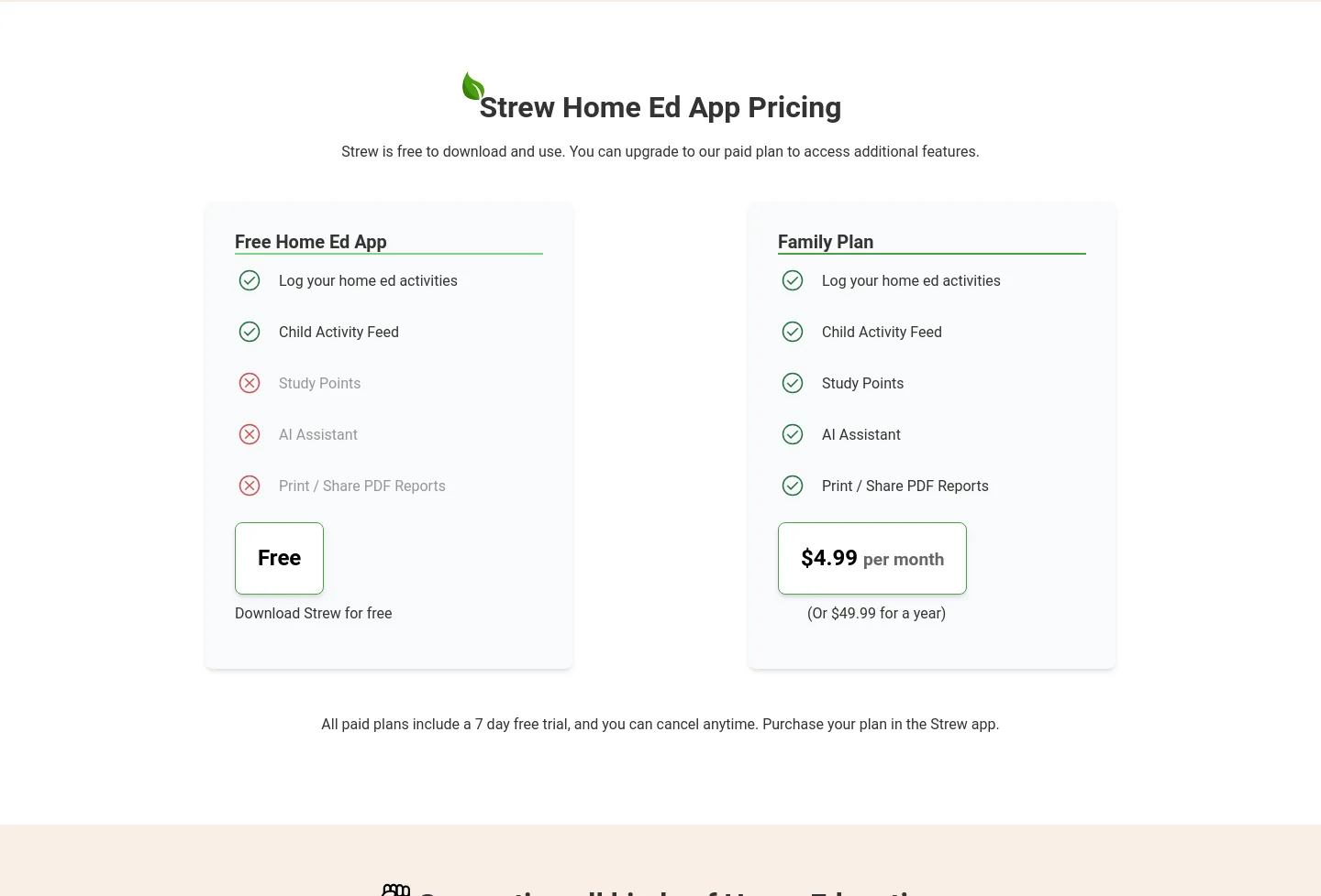 strew.app — Pricing