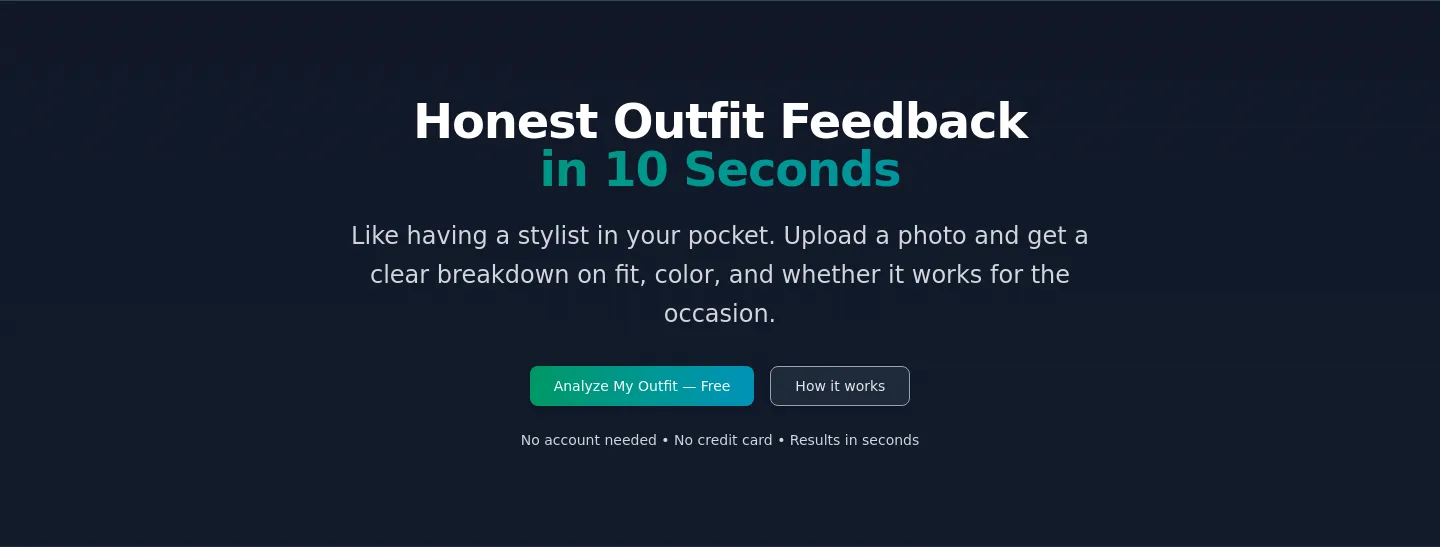 stylebias.app — Hero